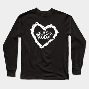 Beast Mode in a Heartbeat Long Sleeve T-Shirt